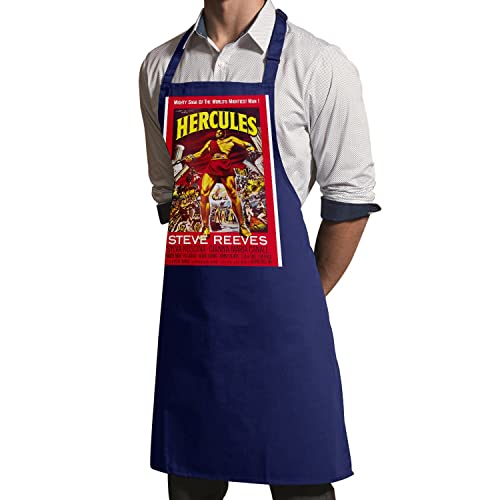 Tablier Cuisine Premium Navy Hercules Finition Haute Qualité Poster Cinéma Vintage - 3