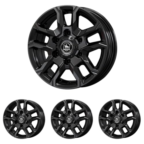 �R�[�Z�C(KOSEI) RACING �z�C�[�� BAREROCK BISON �O���b�V�[�u���b�N 17×8.0J 25 6/139.7 BBS700B (× 4)