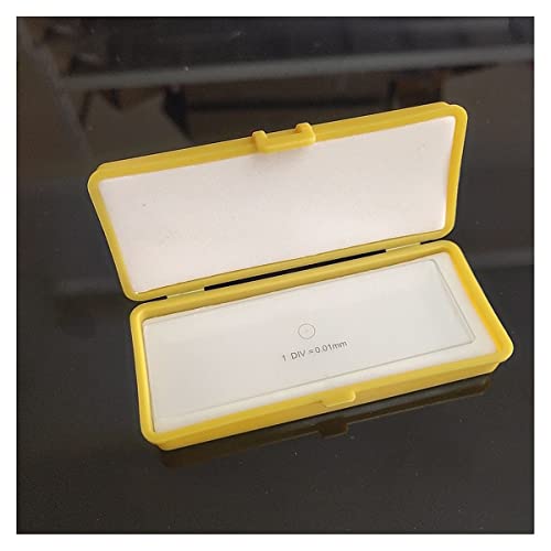 Microscope 0.01mm Optical Glass Microscope Calibration Slides Stage Micrometer