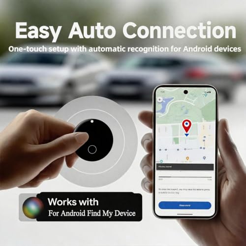 Image of Android GPS Tracker for Vehicles No Subscription, 2 Pack