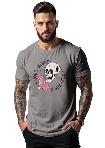 Image of Peppyzone Men's Regular Fit Gym Workout T Shirt for Men