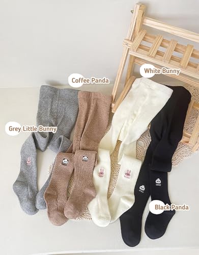 Girls Tights Knit Cotton Plain Animals Letter Embroidery Footed Soft Ribbed Lines Design Cute Socks for Girls 1 Pair4