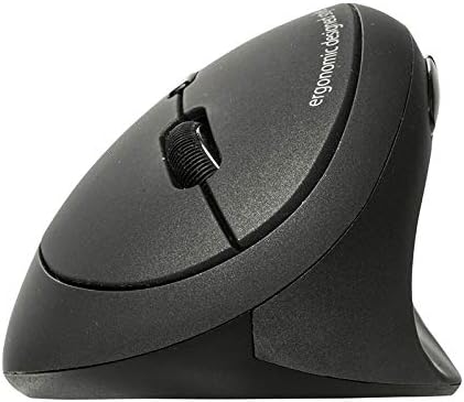 SANWA Bluetooth Ergonomic Mouse, Optical Vertical Mice, for Small Hands, Reduce Wrist Strain, (800/1200/1600 DPI, 6 Buttons) Compatible with MacBook, Laptop, Windows, Mac OS, Android, GMAERGBT18