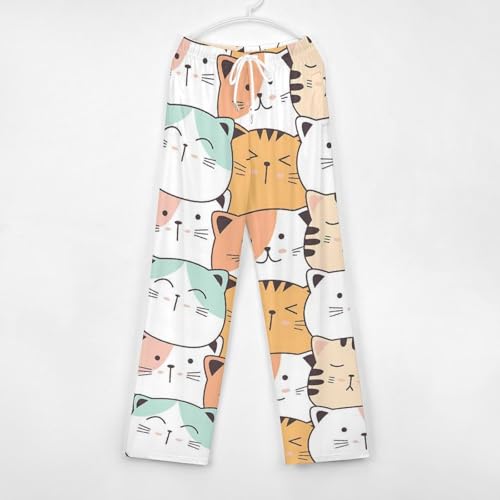 Bas de pyjama femme long avec poches en taille S - 4