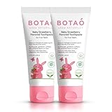 BOTAO Fluoride Free Toddler Toothpaste | Strawberry Flavored - Training Toothpaste for Toddlers | EWG Verified, Vegan, SLS Free, Safe to Swallow, Aloe Vera (2Pack)