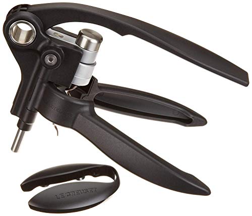 Le Creuset LM250LE-31 Lever and Foilcutter Gift Set, Black