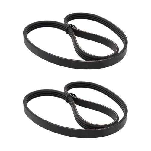 Briny River 2X Lathe Drive Belt Replacement Belts Compatible with Harbor Freight Central Machinery 65345
