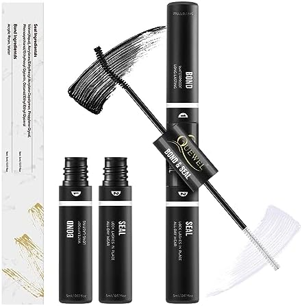 Lash Clusters Bond and Seal, Black Cluster Lashes Glue