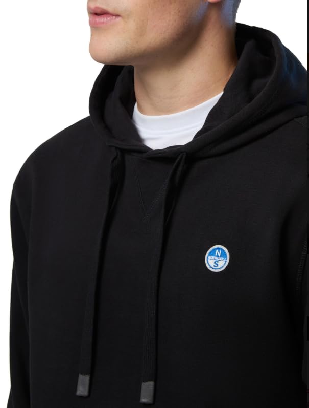 Sweat capuche North Sails noir homme pour résoudre le manque de confort en hiver