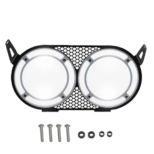Grille phare pour DesertX 2023 cache accessoires protection moto