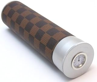 Mrs. Brog Cigar Travel Humidor - Built in Hygrometer & Humidifier - Holds