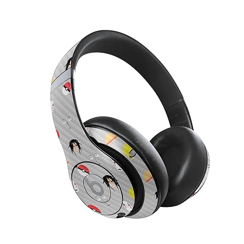 Image of MightySkins Carbon Fiber Skin Compatible with Beats Studio Pro - Anime Fan | Protective, Durable Textured Carbon Fiber Finish | Easy to Apply, Remove, and Change Style