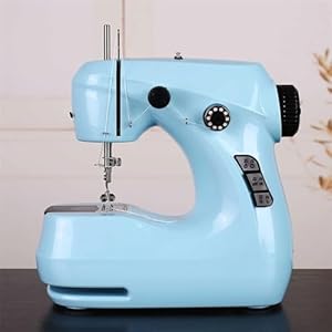 Naaimachine Mini Kleine Overlock voor thuis Huishoudelijk Elektrisch met Nachtlampje Voetpedaal DIY Handmatige patchknop