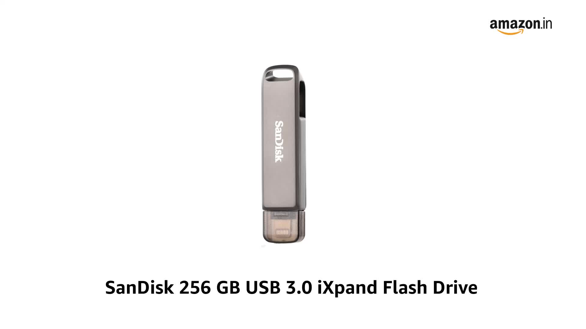 SanDisk 256 GB USB 3.0 iXpand Flash Drive Luxe for iPhone