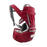 3-in-1 Ergonomic Baby Carrier Infant Kid Baby Hipseat Sling Front Facing Kangaroo Baby Wrap Carrier...