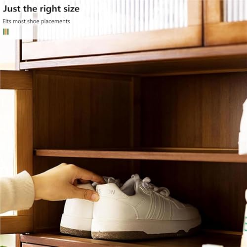 Meuble chaussures rotin pour entrée étroite et dressing ordonné - 6