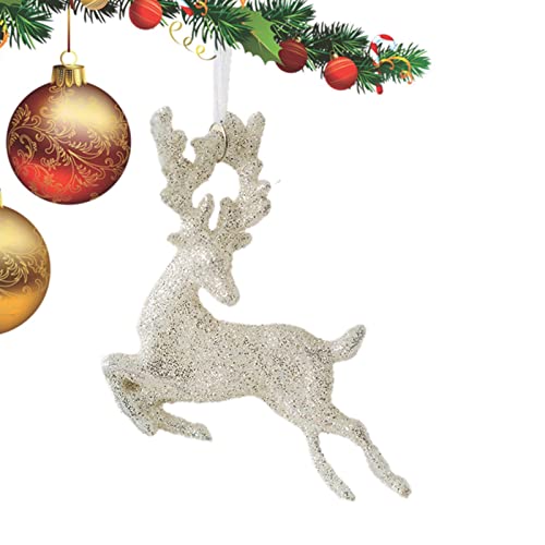 árvore Natal rena, ornamentos Natal, estatueta rena, pingentes decorativos, festivais férias, cervos