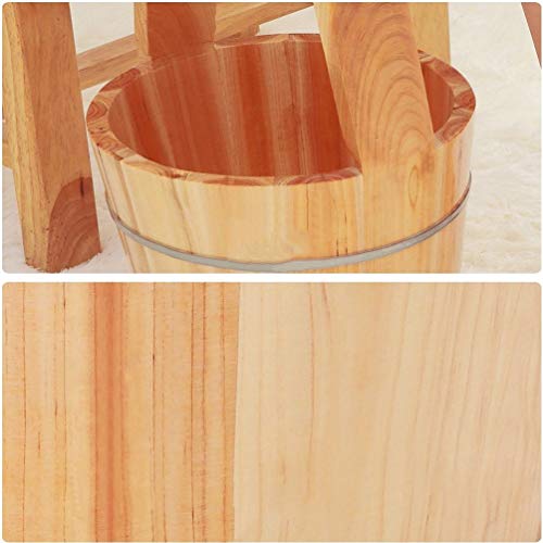 Bañera de madera para spa de pies y pedicura miniatura 2
