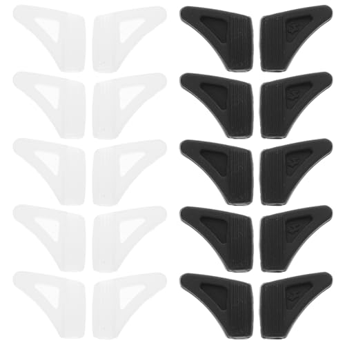 Didiseaon Silicone Nose Grips for Glasses 20 Pack Eyewear Retainers Comfortable Anti-Slip Design