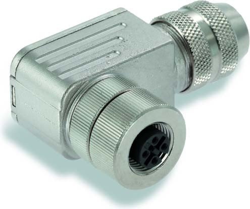 Conectores circulares M12 industriales Weidmüller con transmisión estable