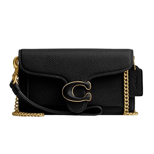 Coach Bolsa de pulso malhada, Preto, One Size