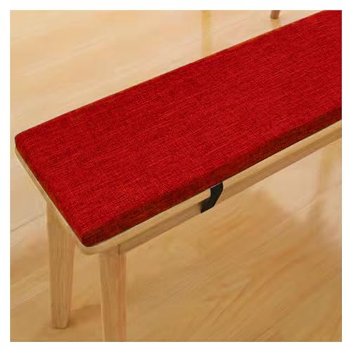 Coussin de banc de jardin 120x40 cm antidérapant et lavable couleur 14 pour assise extérieure