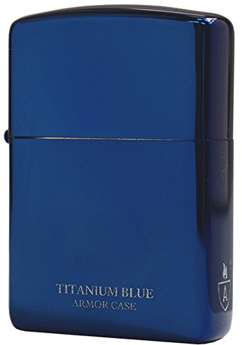 ZIPPO(ジッポー) ライター アーマー チタンコーティング ブルー 16-BLTT