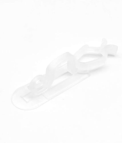 Miniatura 1 de Paquete de 100 unidades C7 C9 Universal todo en uno Clip Plus Luces de Navidad Clip Gutter Todo en un Clip Clip Shingle Clip Mini Luces, Luces de