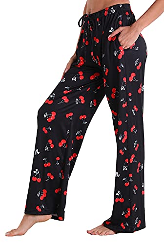 Image of X-Image Women Comfy Casual Pajama Pants with Pockets & Drawstring