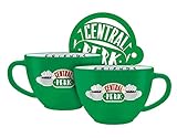 Producto con licencia oficial Pyramid SCMG25511 Taza de desayuno Central Perk, Friends, 630 milliliters, cerámica