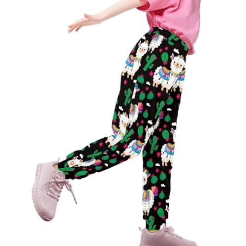 Pinupub Boys Girls Jogger Sweatpants Cute Animal Print Elastic Waist Stretch Casual Sports Pants4