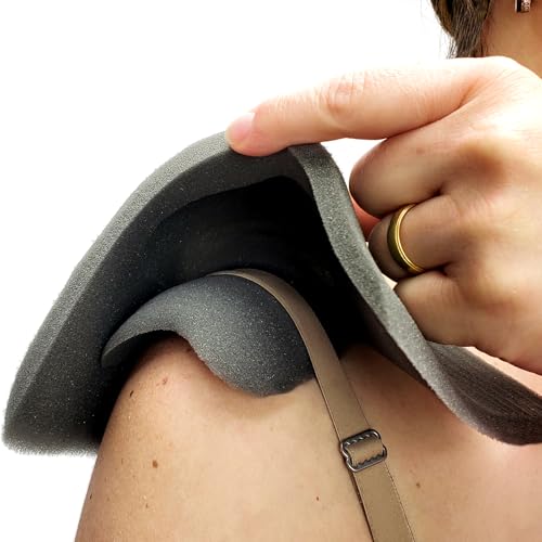 Shoulder Pads - 2PCS Water-resistant Shoulder Enhancers Pads - Shoulder Foam Pads for Women's Clothing, Blazer Clothes, Blouses, Dresses, and T-shirts.