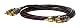 Dynavox Lautsprecherkabel Perfect Sound Stereo-Cinchkabel 1m