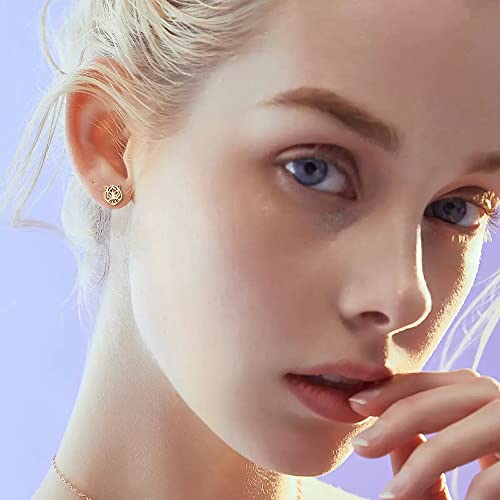 Simple Tiger Head Stud Earrings Stainless Steel for Women Teen Girls Hollow Animal Cartilage Pierced Hypoallergenic Studs Earring Cute Jewelry Gifts2