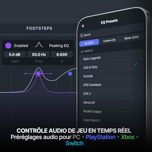 Casque SteelSeries Arctis Nova Pro Omni sans fil Bluetooth RF avec réduction de bruit - vue 9