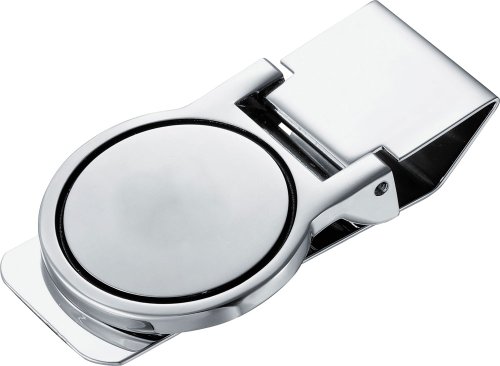 Visol Personalized Hinged Money Clip With Circle Monogram Engraving2