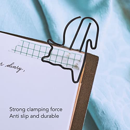 100 Unidades de Clipes de Papel Sofisticados, Clipes de Papel Decorativos Estilo Animal Marcador de