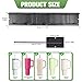 Magnetic Stanley Cup Holder for Refrigerator, Water Bottle Organizer for Stanley 30/40 oz with Handle, Magnetic Cup Holder for Fridge， Tumbler Lid Organizer for Stanley Cup AccessoriesStrong
