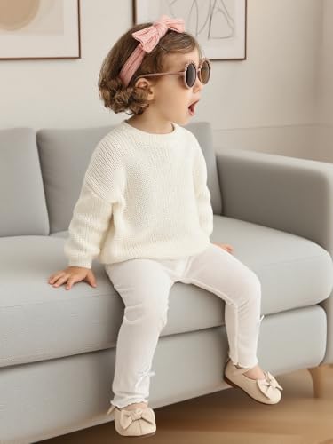 ESHOO Baby Girl Boy Knit Sweater Blouse Toddler Pullover Sweatshirt Crewneck Long Sleeve Tops for Kids Fall Winter Clothes4