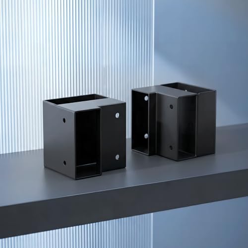 Supports d'établi robustes équerres d'angle droit 3 voies acier pour pied de table bois