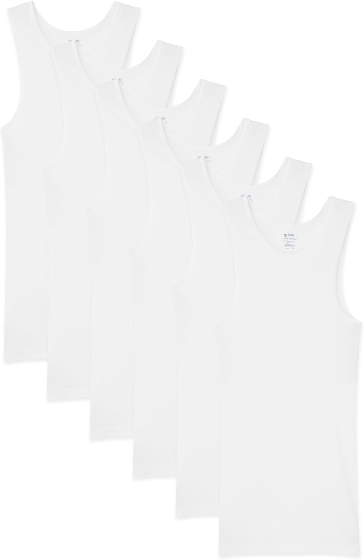 Gildan Men's a-Shirt 5 Pack