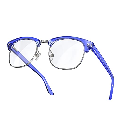 Image of VISOONE Lightweight Blue Light Blocking Glasses Square with Anti Computer Glare for Gaming Men and Women MONTANA