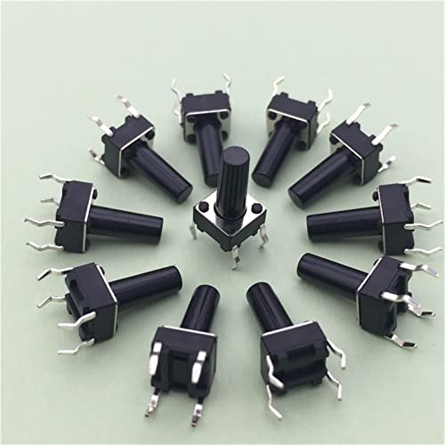 Tactile tact bouton poussoir G95 avec top cuivre pour circuit imprimer 50pcs