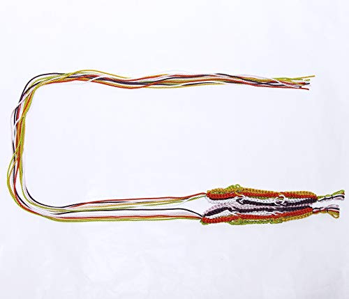 伊勢 - 宮忠 - 桧扇の飾紐 人絹 紐のみ