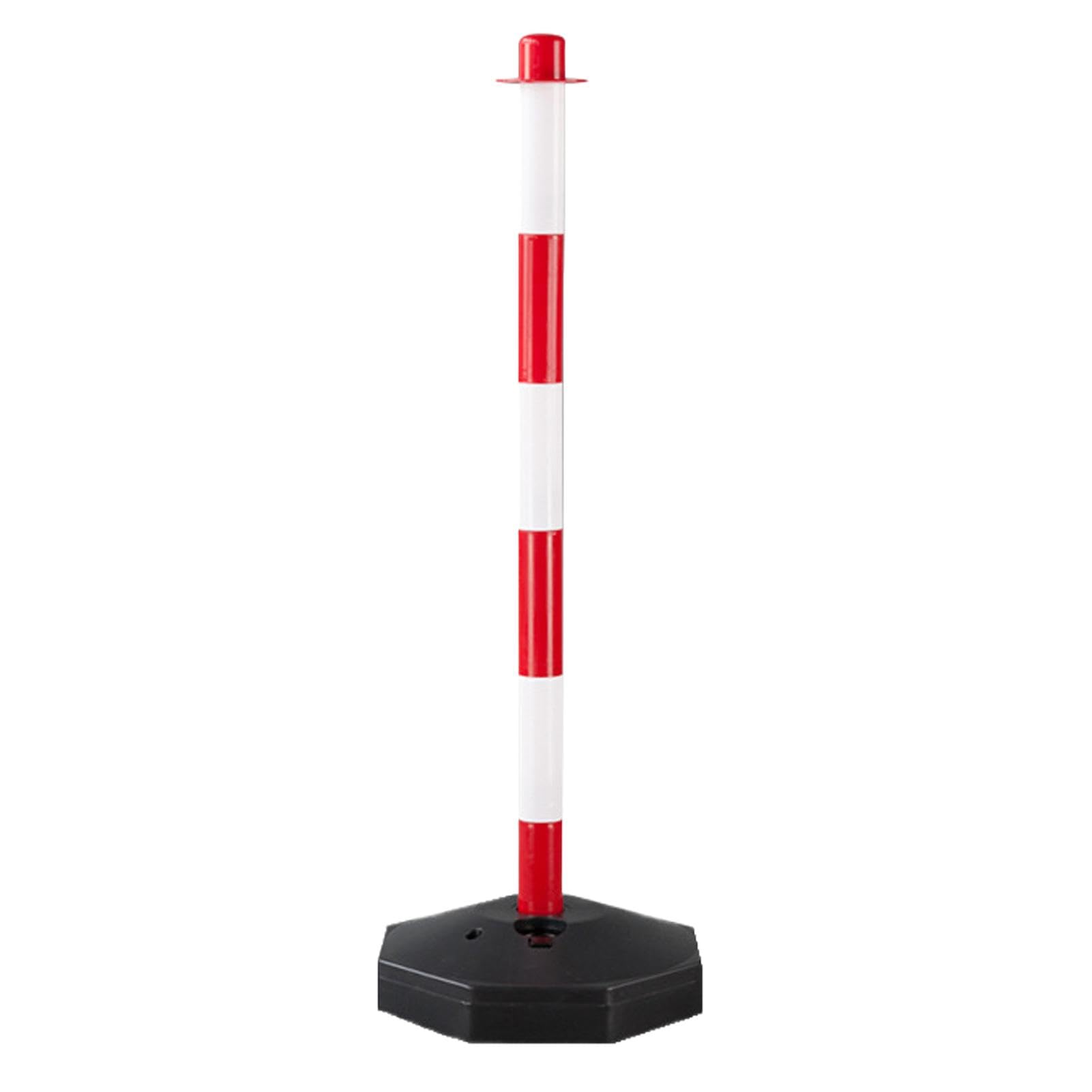 Traffic Warning Column - Crossing Sign Traffic Pile Reflective Movable | Traffic Delineator Post Cones | Adjustable Safety Barriers Warning Column for Construction | Vehicle Restrictions