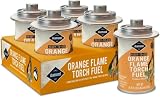 Diamond® Ready-to-Use Orange Flame Torch Fuel-Mineral Oil, Citronella Scented, 8 Ounce Container for Outdoor Parties, Entertaining and Special Events | 4 Pack