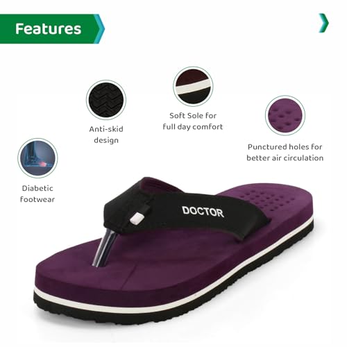 Image of ORTHO JOY Extra Soft Doctor Ortho Slippers for men