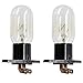 CENPEK 2 Unidades de lámparas de Horno de microondas Z187 240 V 25 W 6,3 mm terminales Aptos para Muchos Modelos
