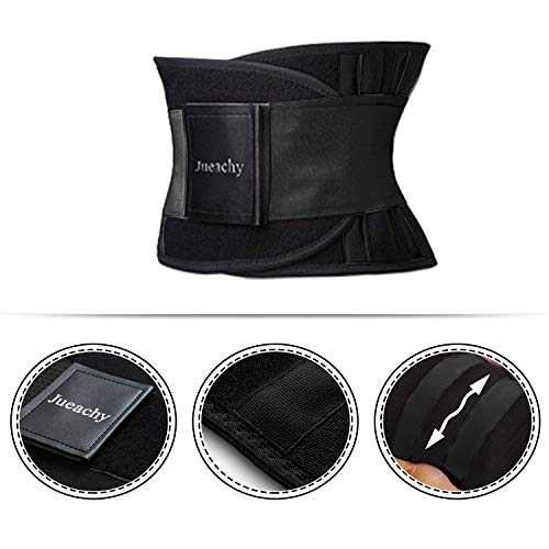 Jueachy Waist Trainer For Women Breathable Waist Trimmer Belly Band Stomach Shaper For Women #TOP6