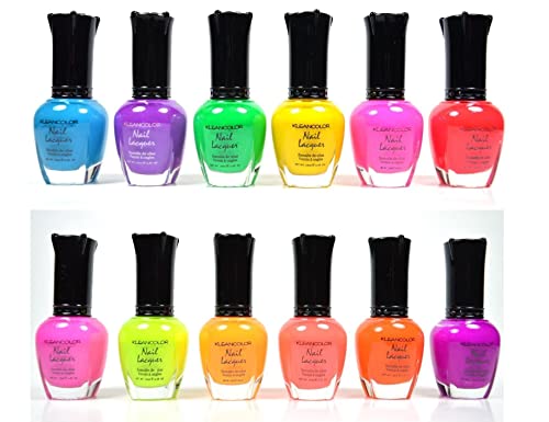 KLEANCOLOR NEON Colors 24PCS…